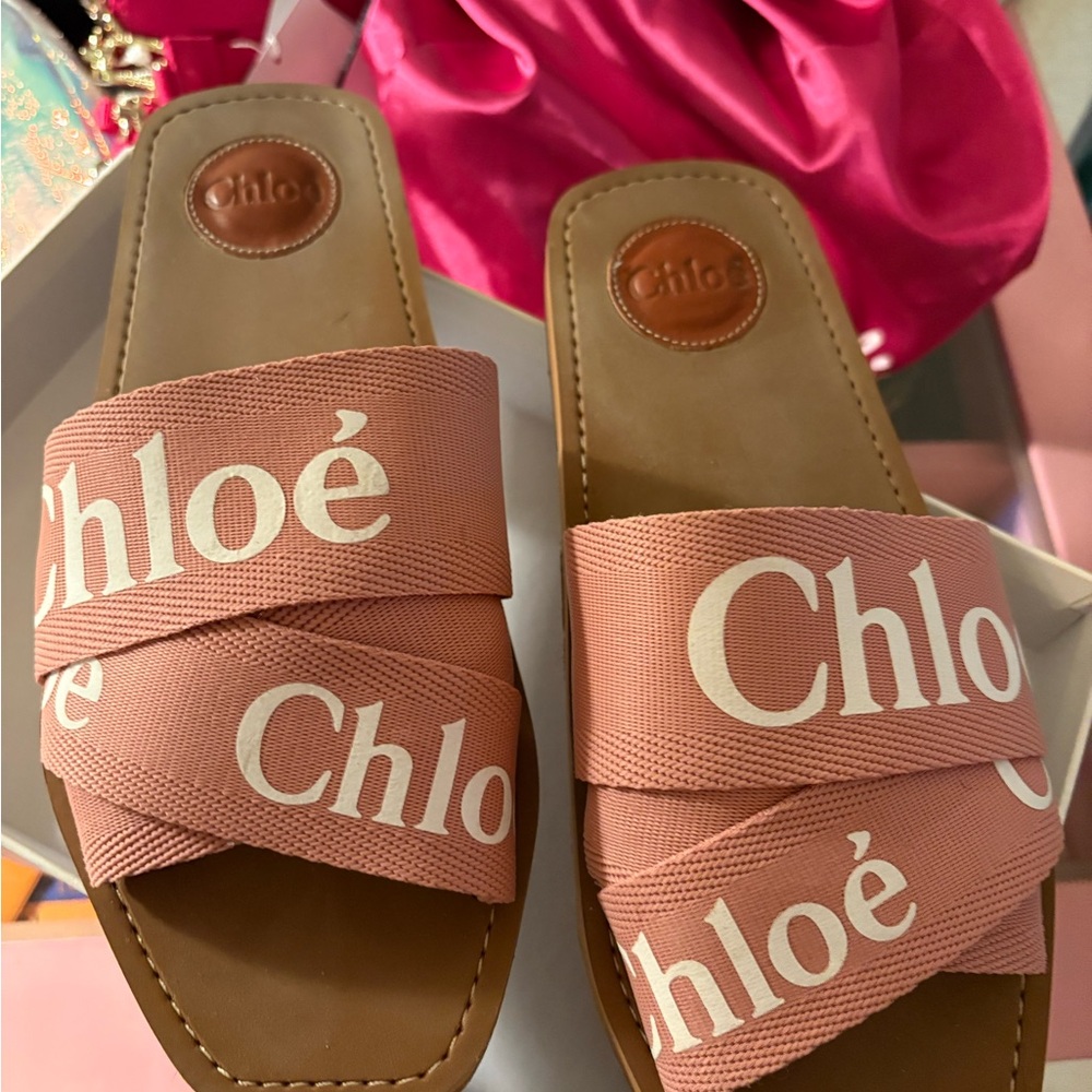 Chloe Pink Sandals